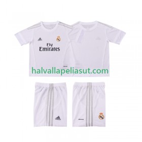 Jalkapallo Pelipaidat/Peliasut Real Madrid 2015 2016 Retro Lasten Kotipaita Lyhythihainen